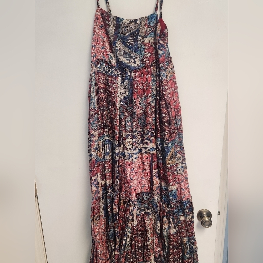EUC Anthropologie Nikita Mhaisalkar Tiered Maxi Dress, Size 4 - Picture 7 of 16